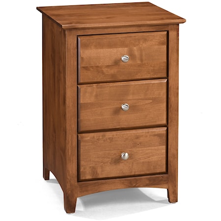 3-Drawer Nightstand