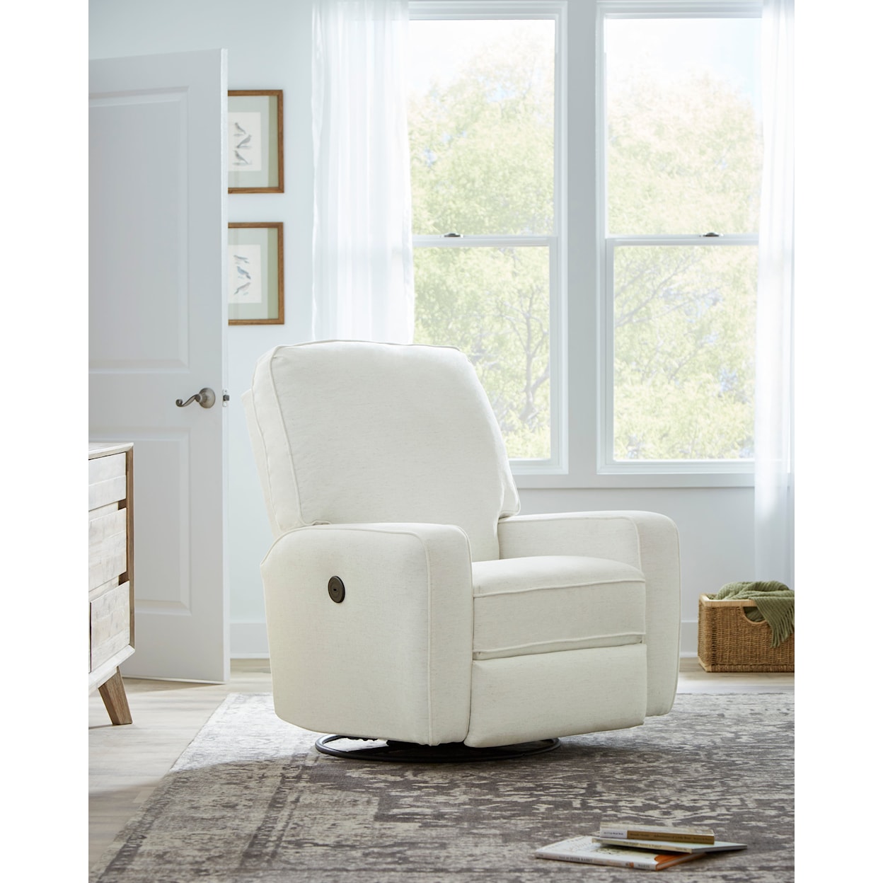 Best Home Furnishings Bilana Bilana Power Swivel Glider Recliner