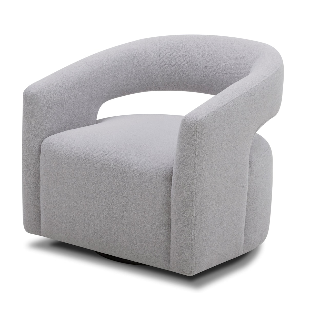 Paramount Living Orbit - Dame Dove Open Back Accent Chair