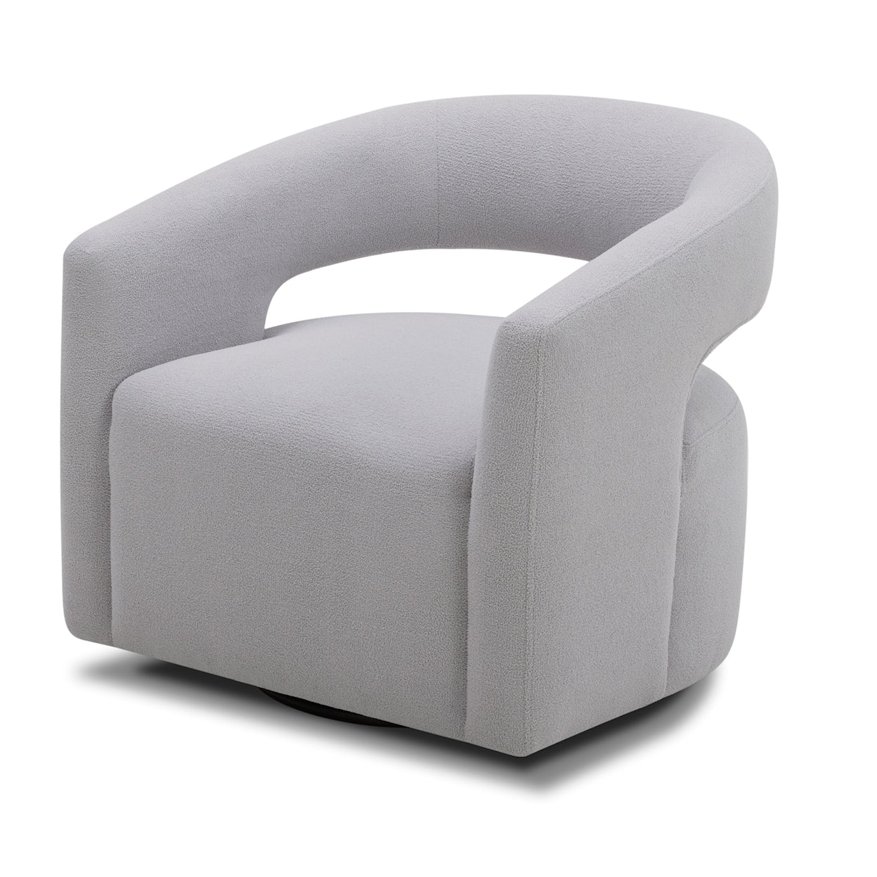 PH Orbit - Dame Dove Open Back Accent Chair