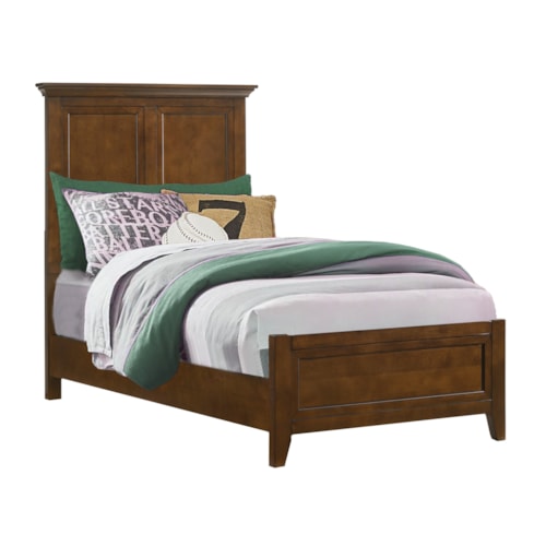 Transitional Youth Twin Panel Bed