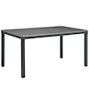 Modway Sojourn 59" Outdoor Dining Table