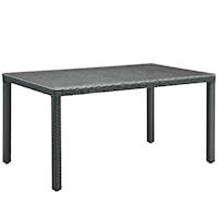 59" Outdoor Patio Dining Table