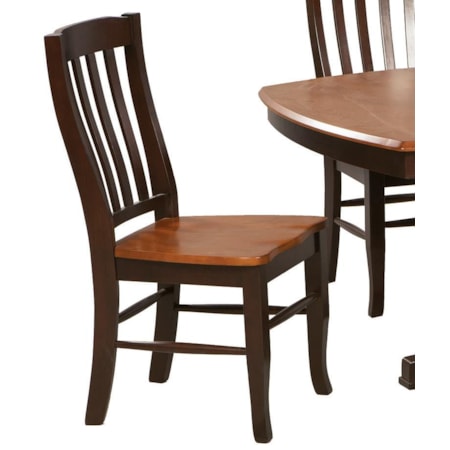 Rake Back Side Chair