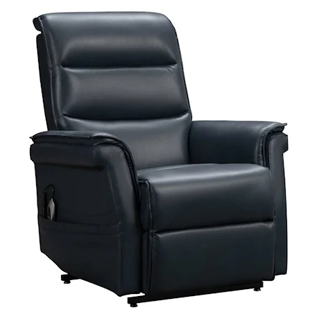 Contemporary Power Lift Recliner with Power Headrest