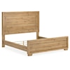 Signature Design Galliden King Panel Bed