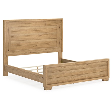 King Panel Bed