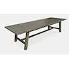 Belfort Essentials Telluride Trestle Ext. Dining Table