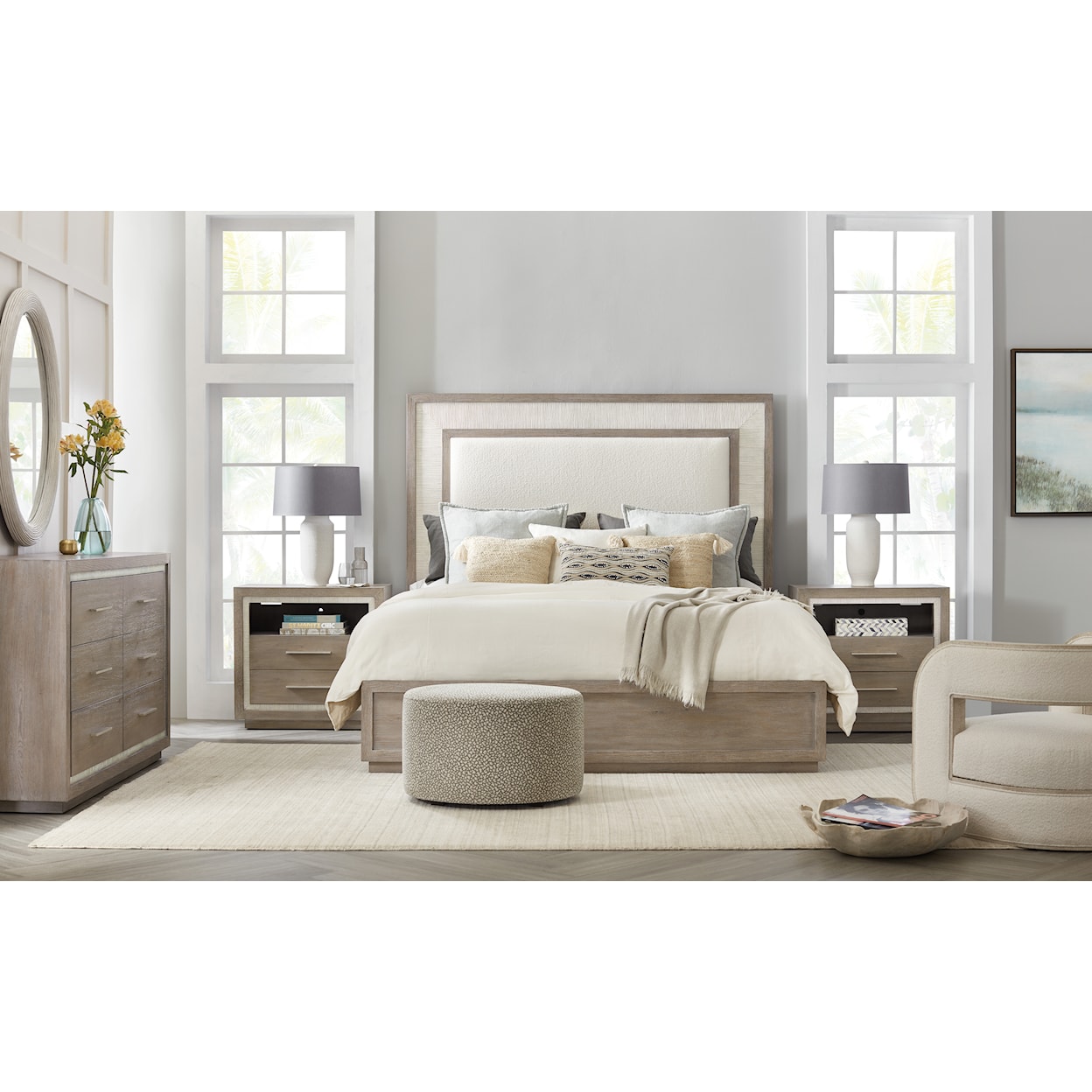 Hooker Furniture Serenity King Panel Bed