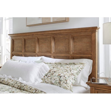 King Panel Bed