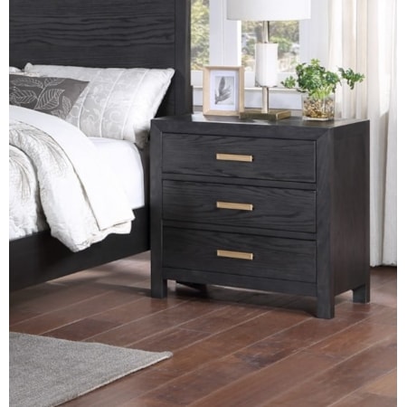 3-Drawer Nightstand