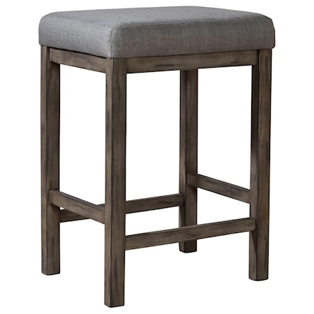 Upholstered Console Stool