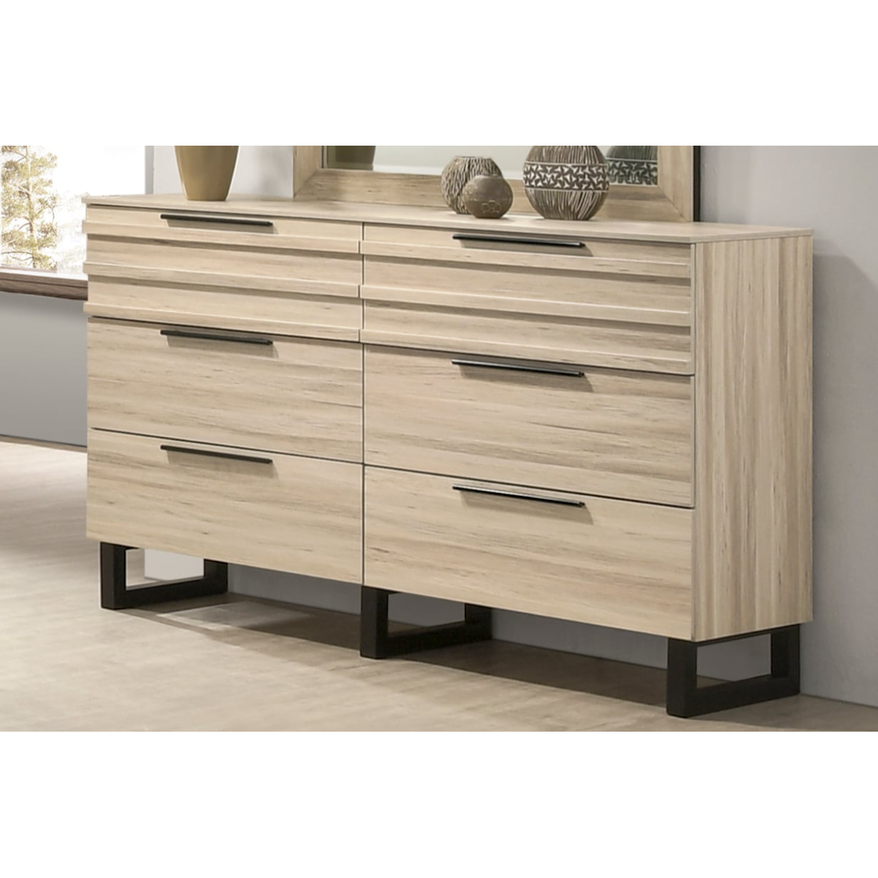 New Classic Novak 6-Drawer Dresser