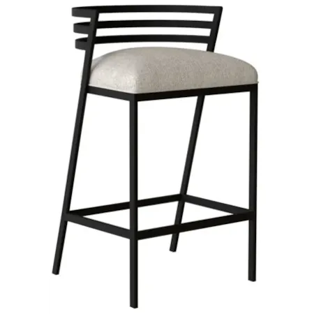 Counter Stool With Low Back