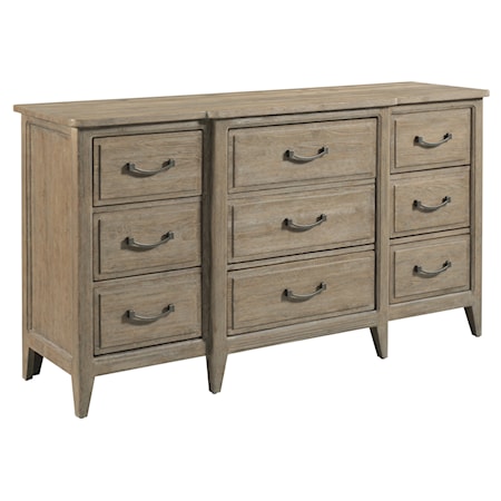 Lewiston Nine Drawer Dresser