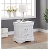 Acme Furniture Louis Philippe 2-Drawer Nightstand