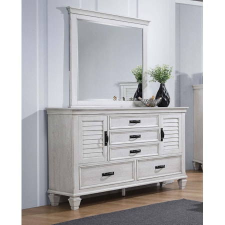 5-drawer Dresser w/ Mirror