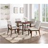 HH Paladin 5-Piece Dining Set with Round Table