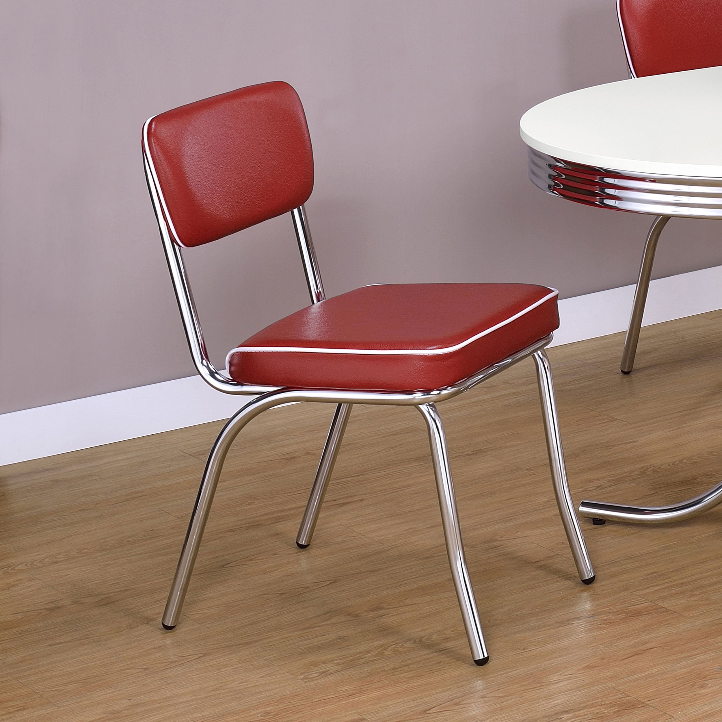 Dining Side Chair Red