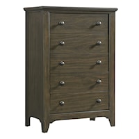 Farmhouse 5-Drawer Bedroom Chest