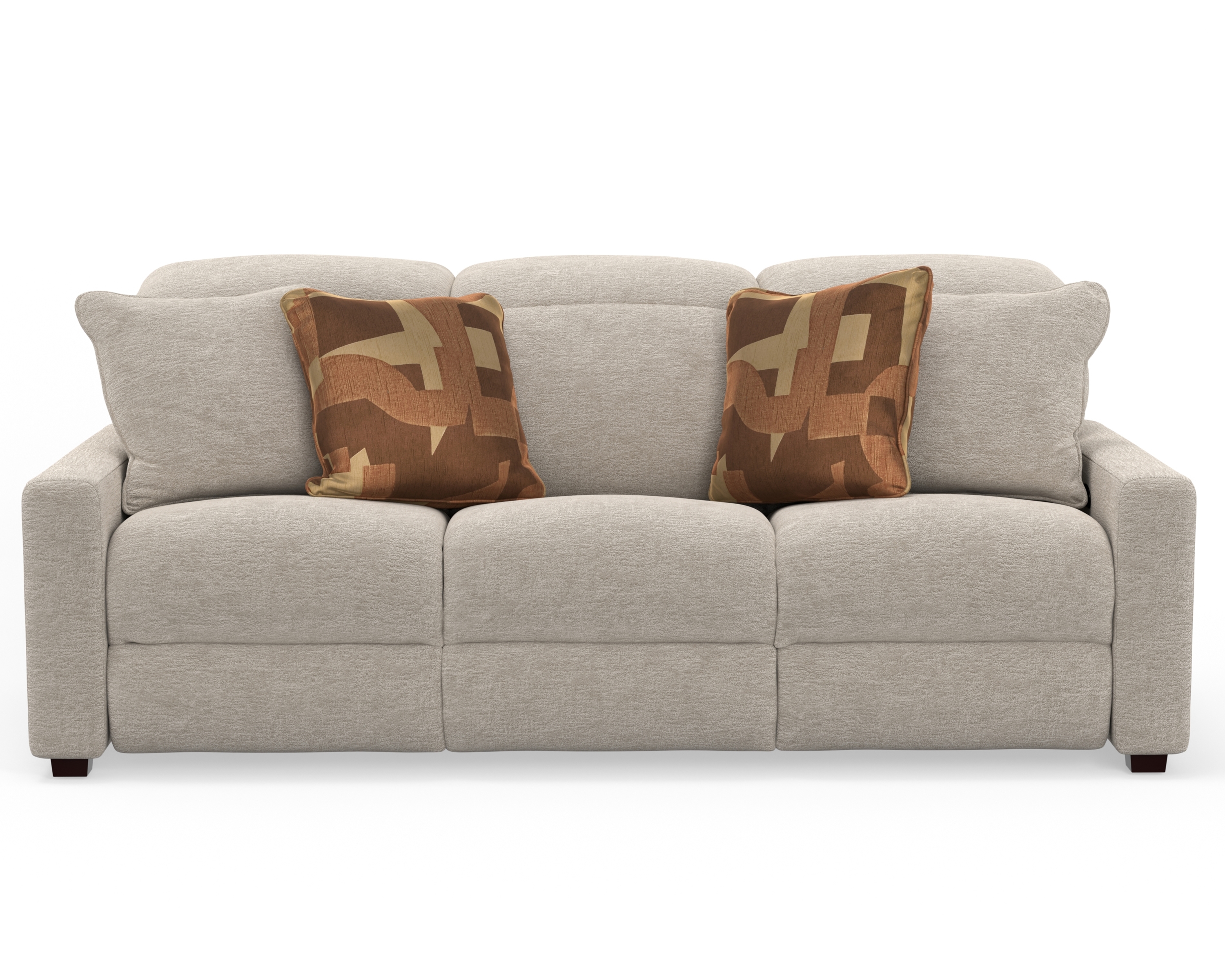 Power Sofa with 3 Recliners