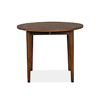 Transitional Drop Leaf Dining Table