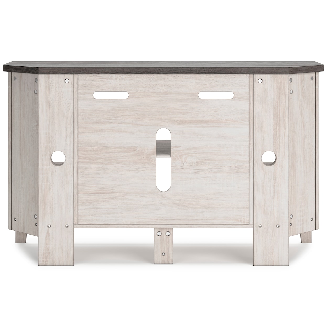 Ashley Signature Design Dorrinson Corner TV Stand