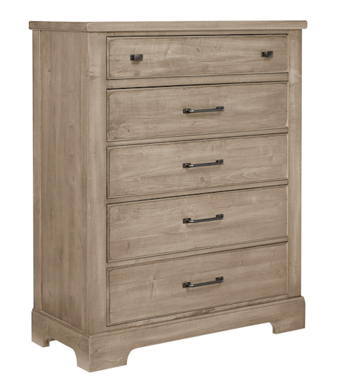 Rustic 5-Drawer Chest with English Dovetail Construction