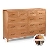 Archbold Furniture 2 West 10 Drawer Dresser