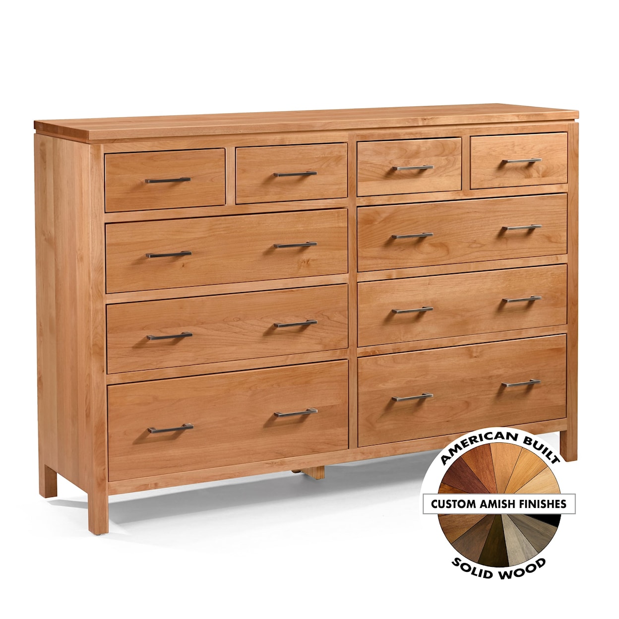 Archbold Furniture 2 West 10-Drawer Dresser