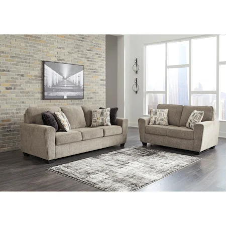 Sofa and Loveseat