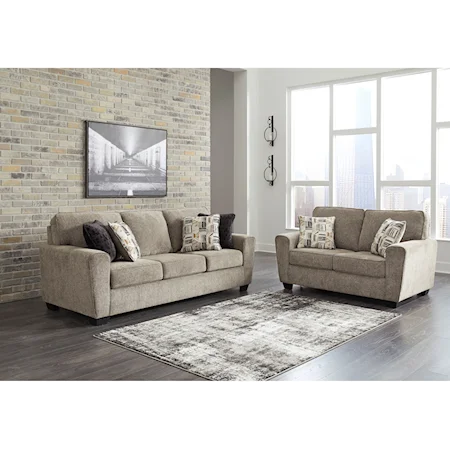 Sofa and Loveseat