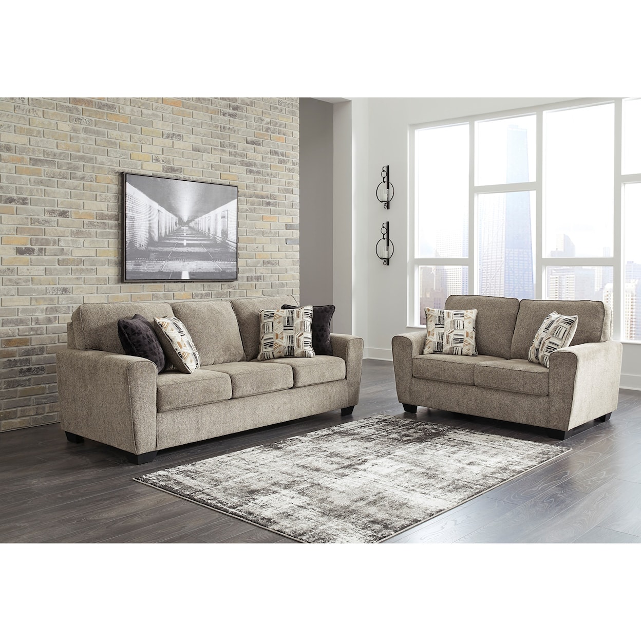 Benchcraft McCluer Sofa and Loveseat