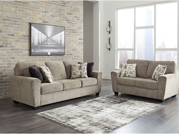 Sofa and Loveseat