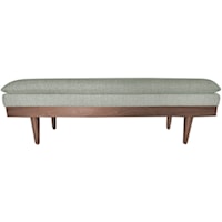 Bench with Upholstered Seat