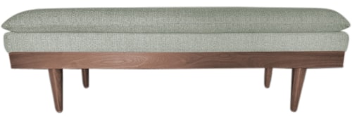 Bench with Upholstered Seat