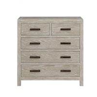 Transitional 5-Drawer Bachelor's Chest