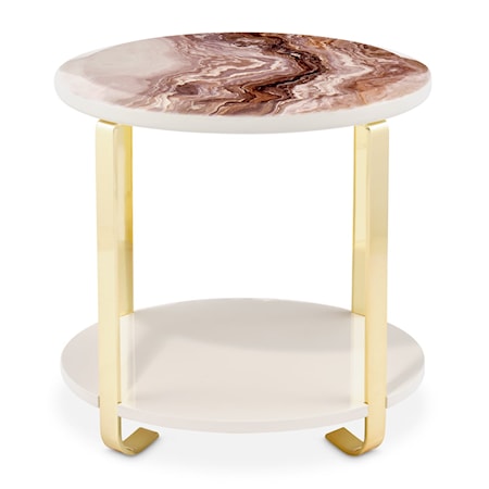 Round End Table