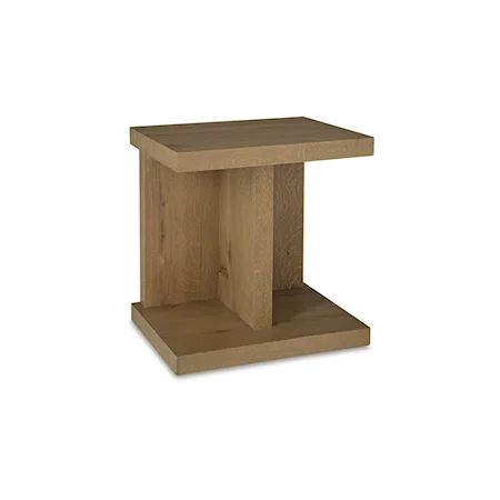 Casual Chairside End Table