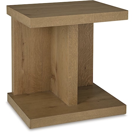 Casual Chairside End Table