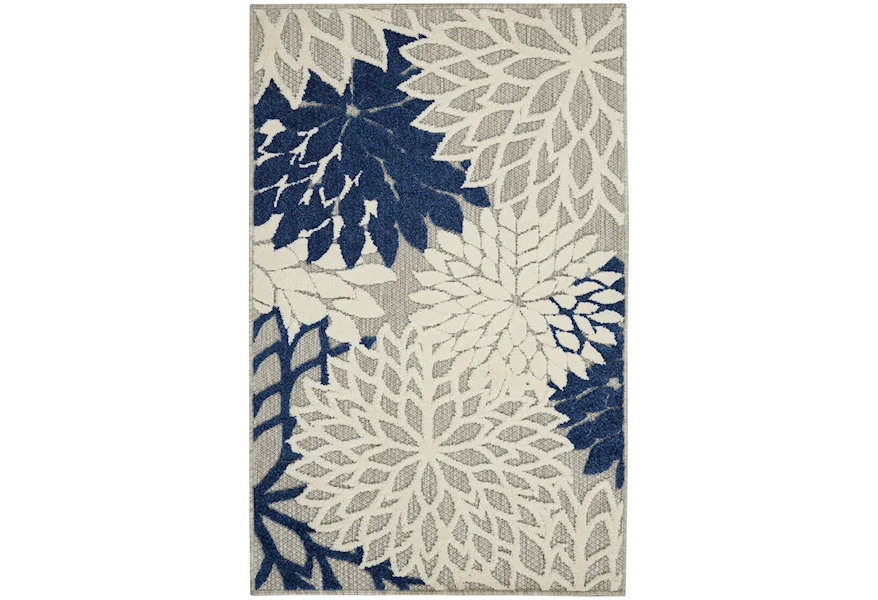 Aloha 2'8" x 4'  Rug by Nourison at Home Collections Furniture