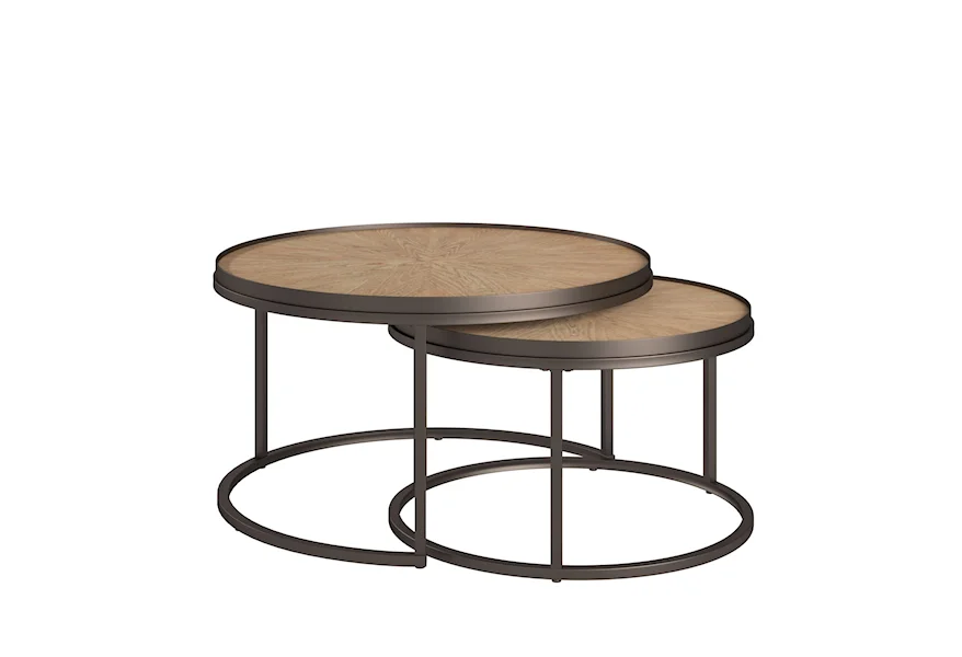 089GA Round Nesting Coffee Table by Homelegance at Corner Furniture