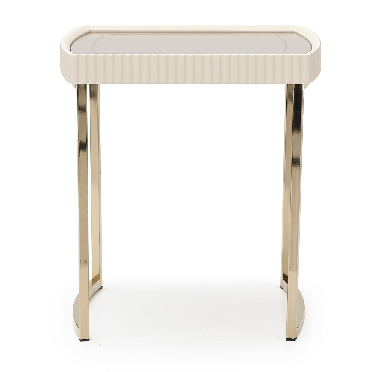 Michael Amini Lisbon Square Side Table