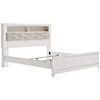 Signature Design by Ashley Furniture Altyra King Upholstered Bookcase Bed