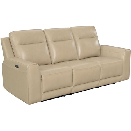 Dual-Power Recliner Sofa