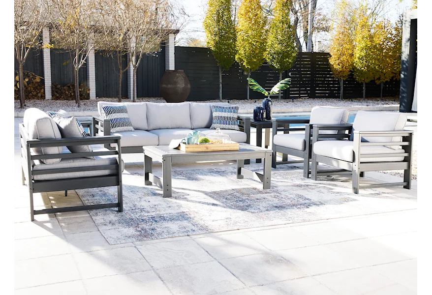 Amora Outdoor Group by Signature Design by Ashley at Elgin Furniture