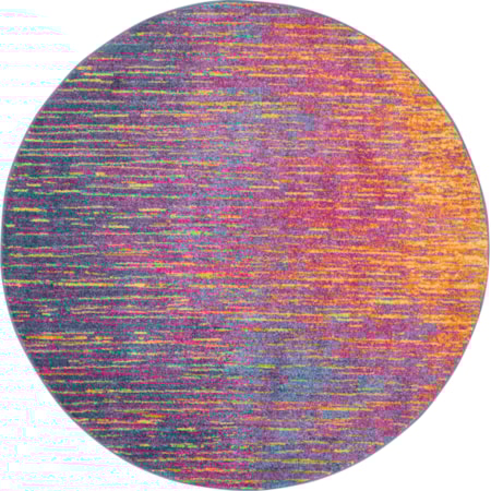 8' Round  Rug