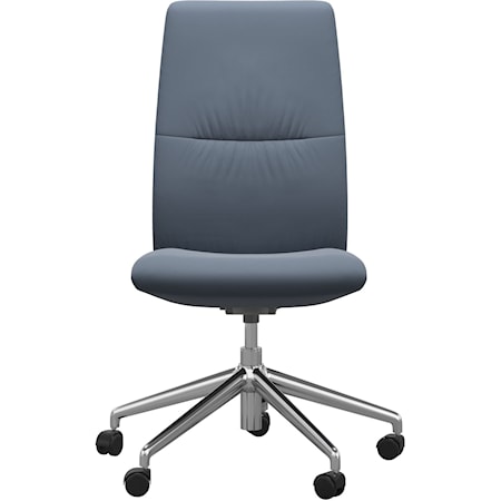 Contemporary Mint Large High-Back Office Chair