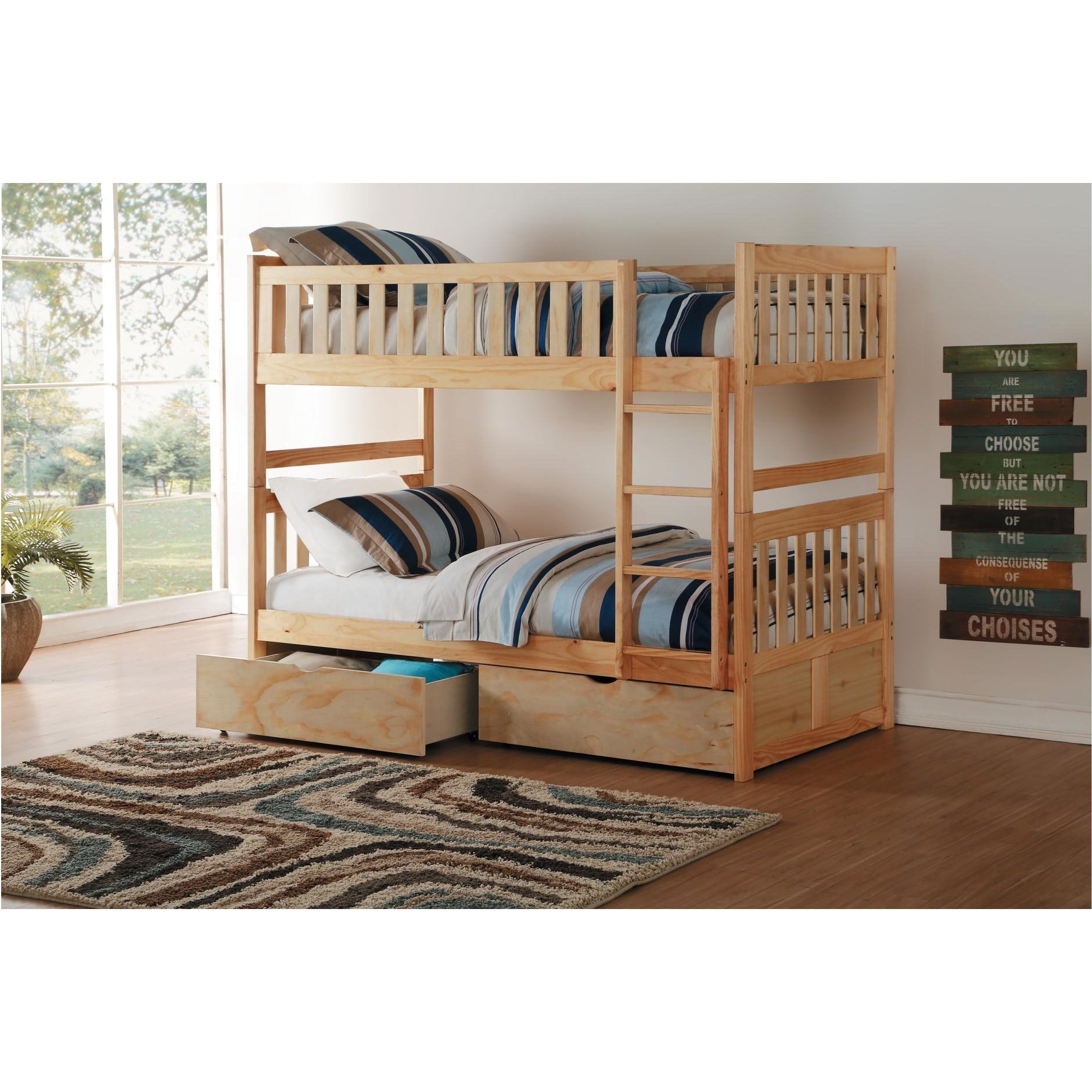 Homelegance Bartly Full/Full Bunk Bed