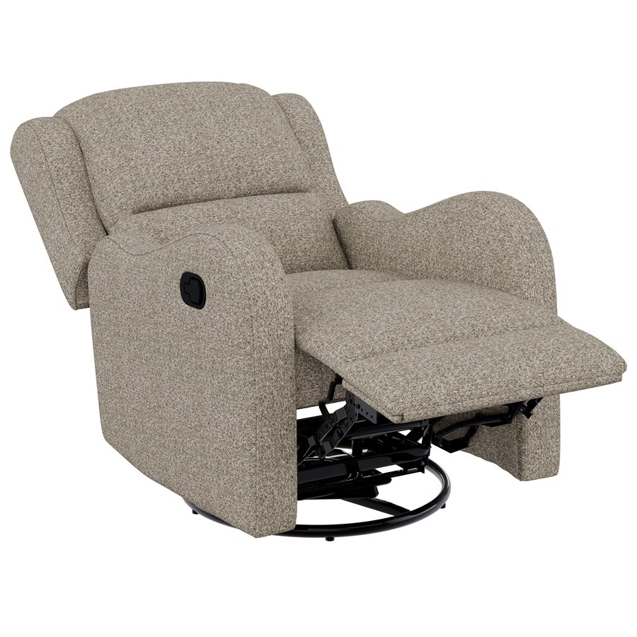 Emerald Henry Manual Swivel Glider Recliner